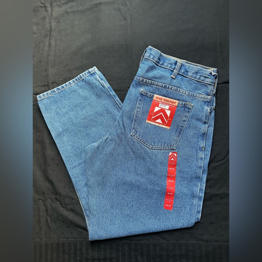Five Pocket Relaxed Fit Jean, 36x30